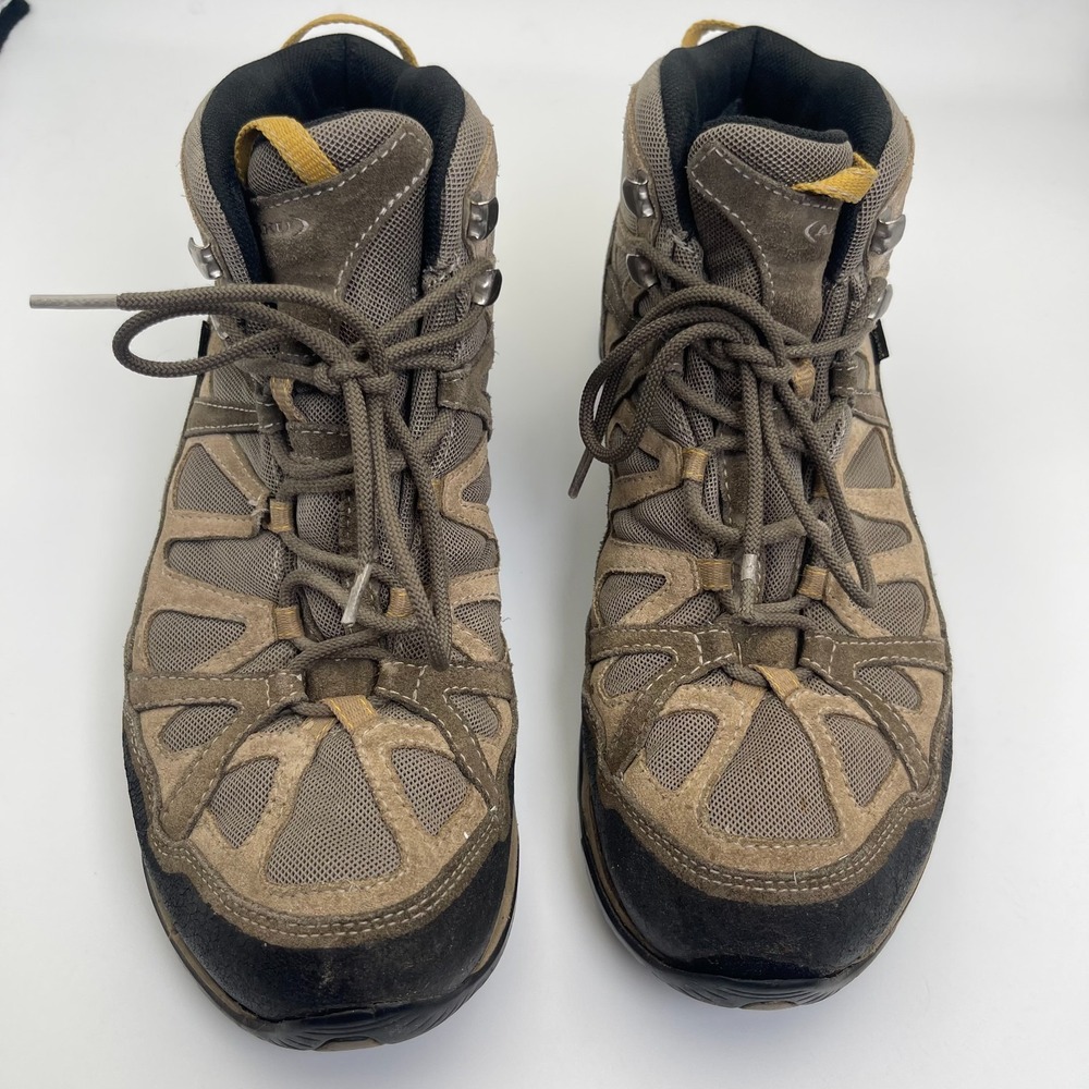 AKU‎ Arriba Mid II GTX Mens US 10.5 Brown Mesh Waterproof Hiking Ankle Boots